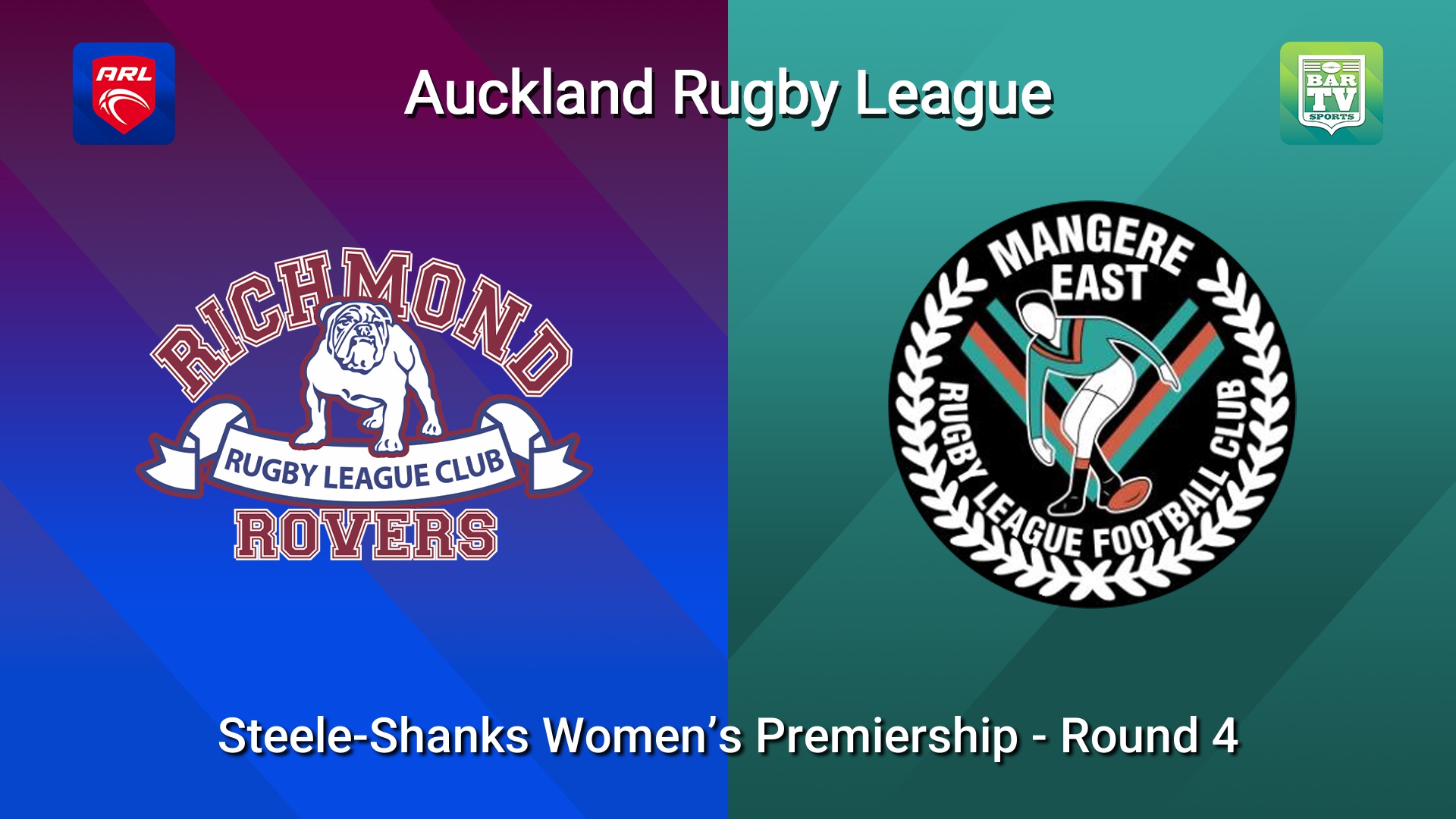 260509-video-Auckland RL Round 4 - Steele-Shanks Women’s Premiership - Richmond Rovers v Mangere East Hawks Slate Image