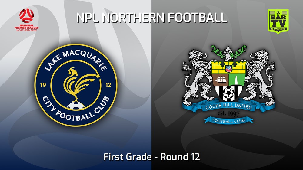 230521-NNSW NPLM Round 12 - Lake Macquarie City FC v Cooks Hill United FC Minigame Slate Image