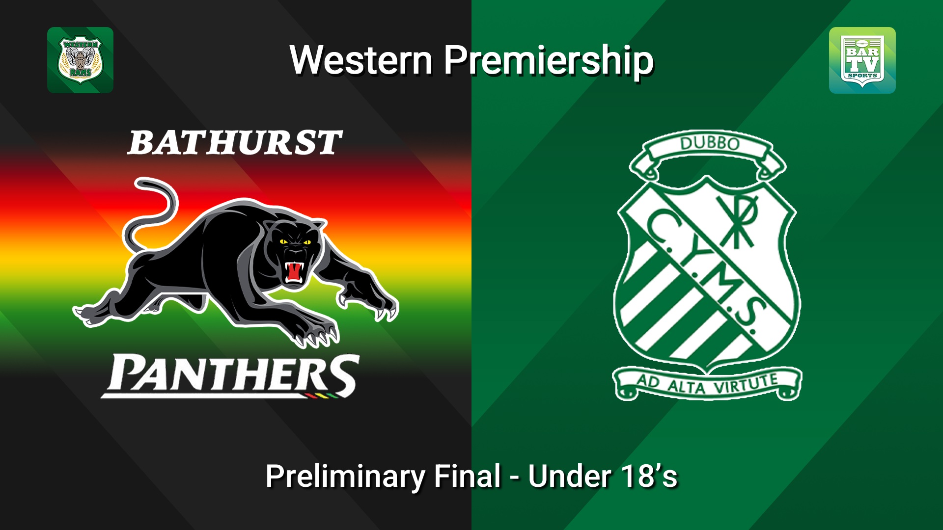 260830-video-Western Premiership Preliminary Final - Under 18’s - Bathurst Panthers v Dubbo CYMS Slate Image