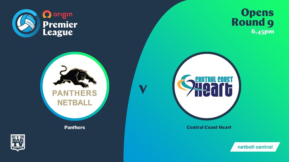 NSW Prem League Round 9 - Opens - Panthers v Central Coast Heart Slate Image