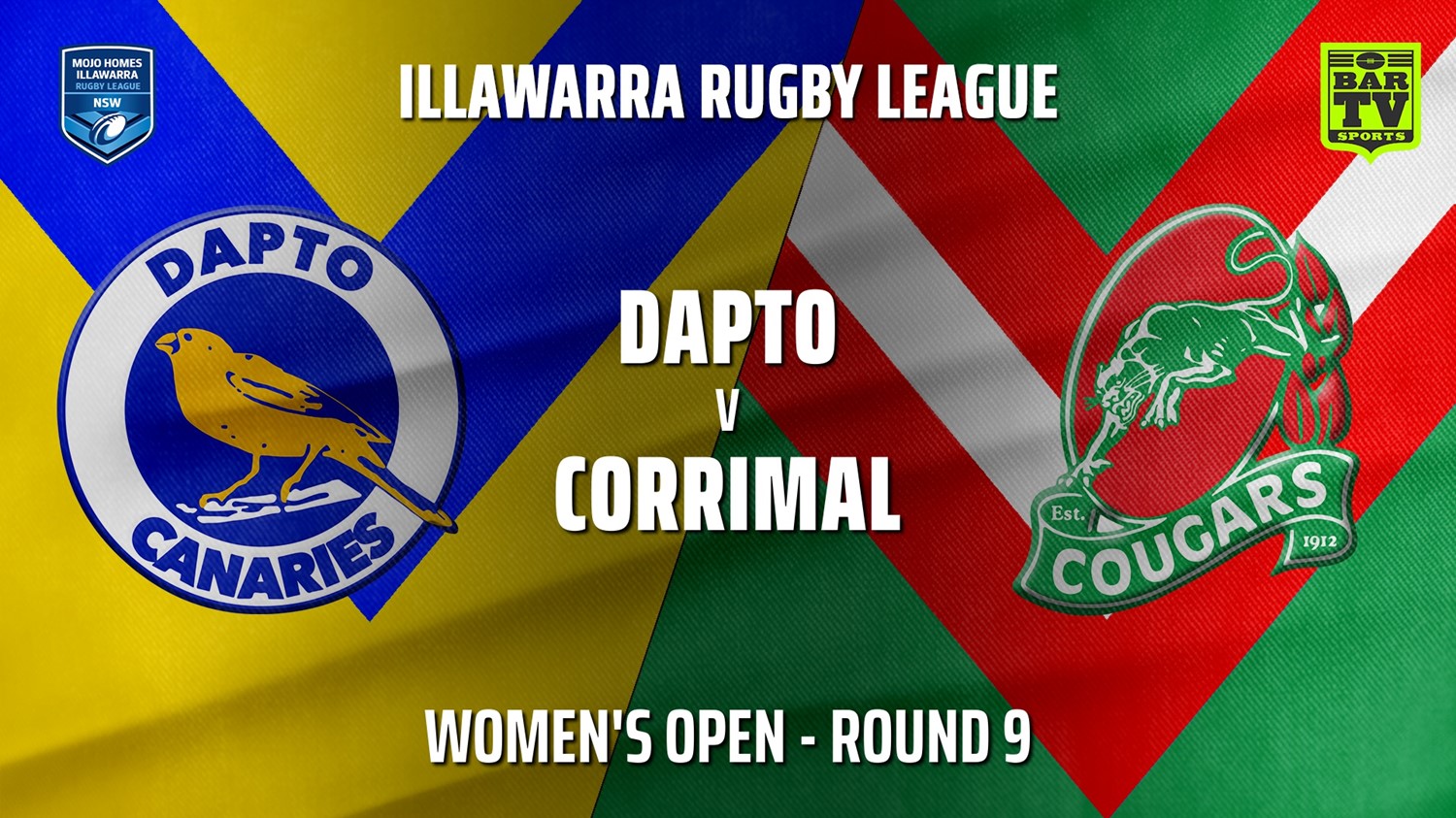 210619-Illawarra Round 9 - Women's Open - Dapto Canaries v Corrimal Cougars Slate Image
