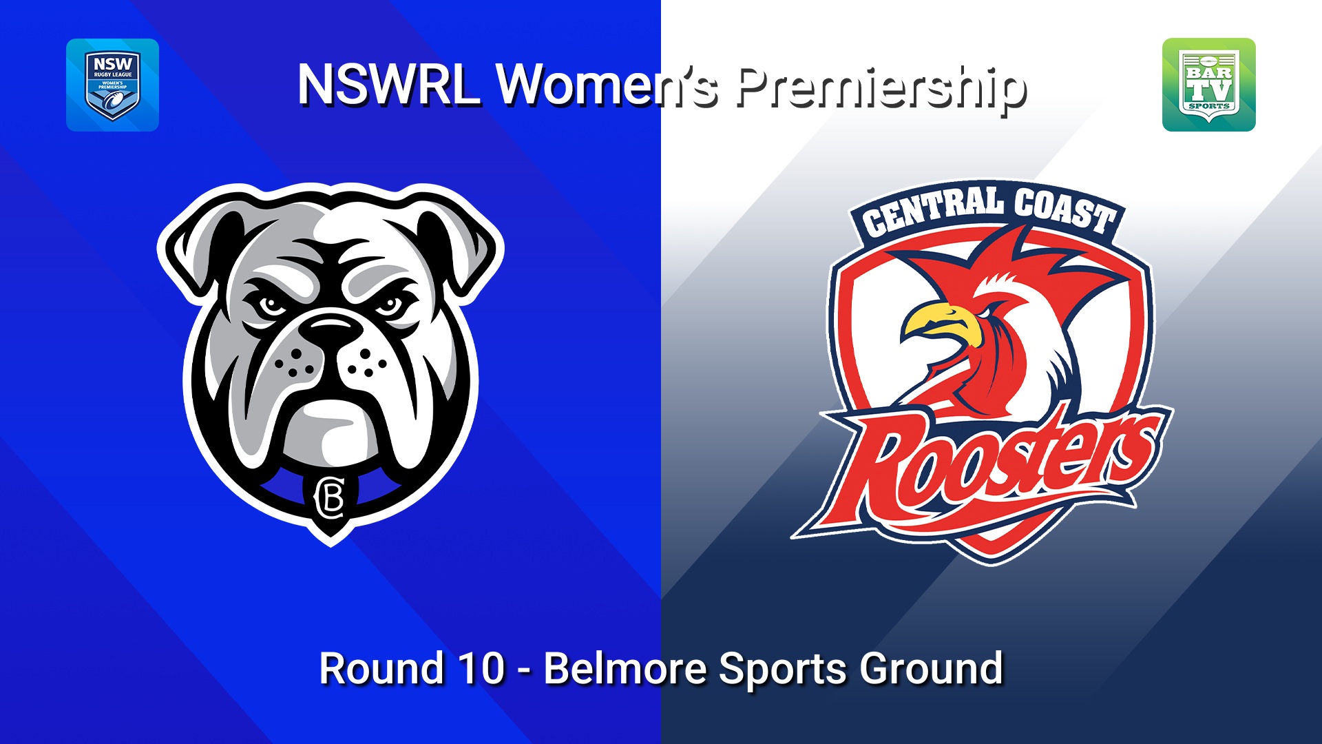 260822-video-NSW Women's Premiership Round 10 - Canterbury-Bankstown Bulldogs v Central Coast Roosters Slate Image
