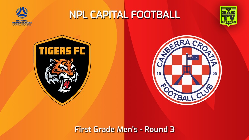 Capital NPL Round 3 - Tigers FC v Canberra Croatia FC