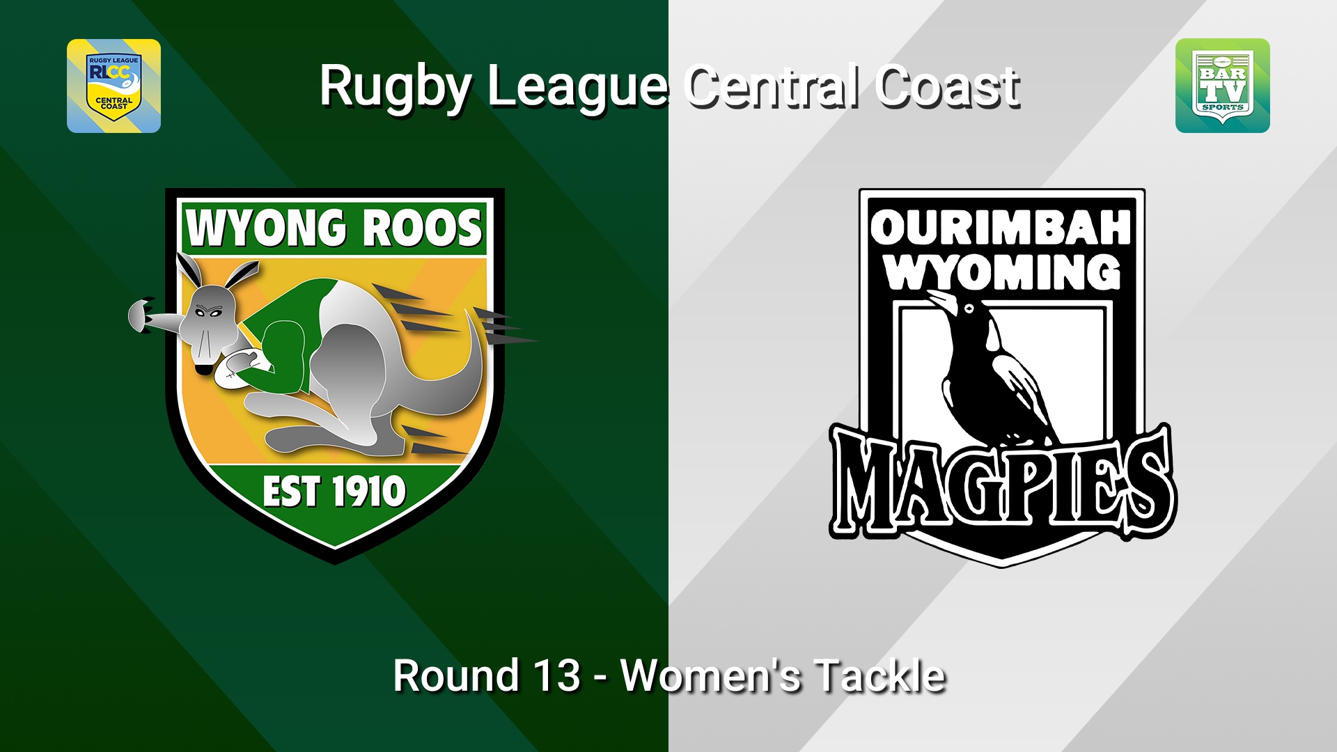 260719-video-RLCC Round 13 - Women's Tackle - Wyong Roos v Ourimbah Wyoming Magpies Slate Image