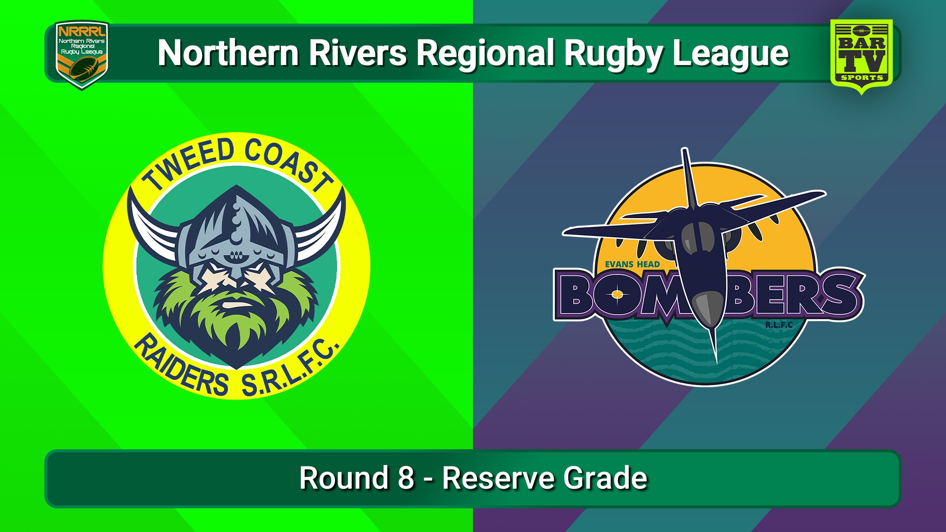 250615-video-Northern Rivers Round 8 - Reserve Grade - Tweed Coast Raiders v Evans Head Bombers Minigame Slate Image