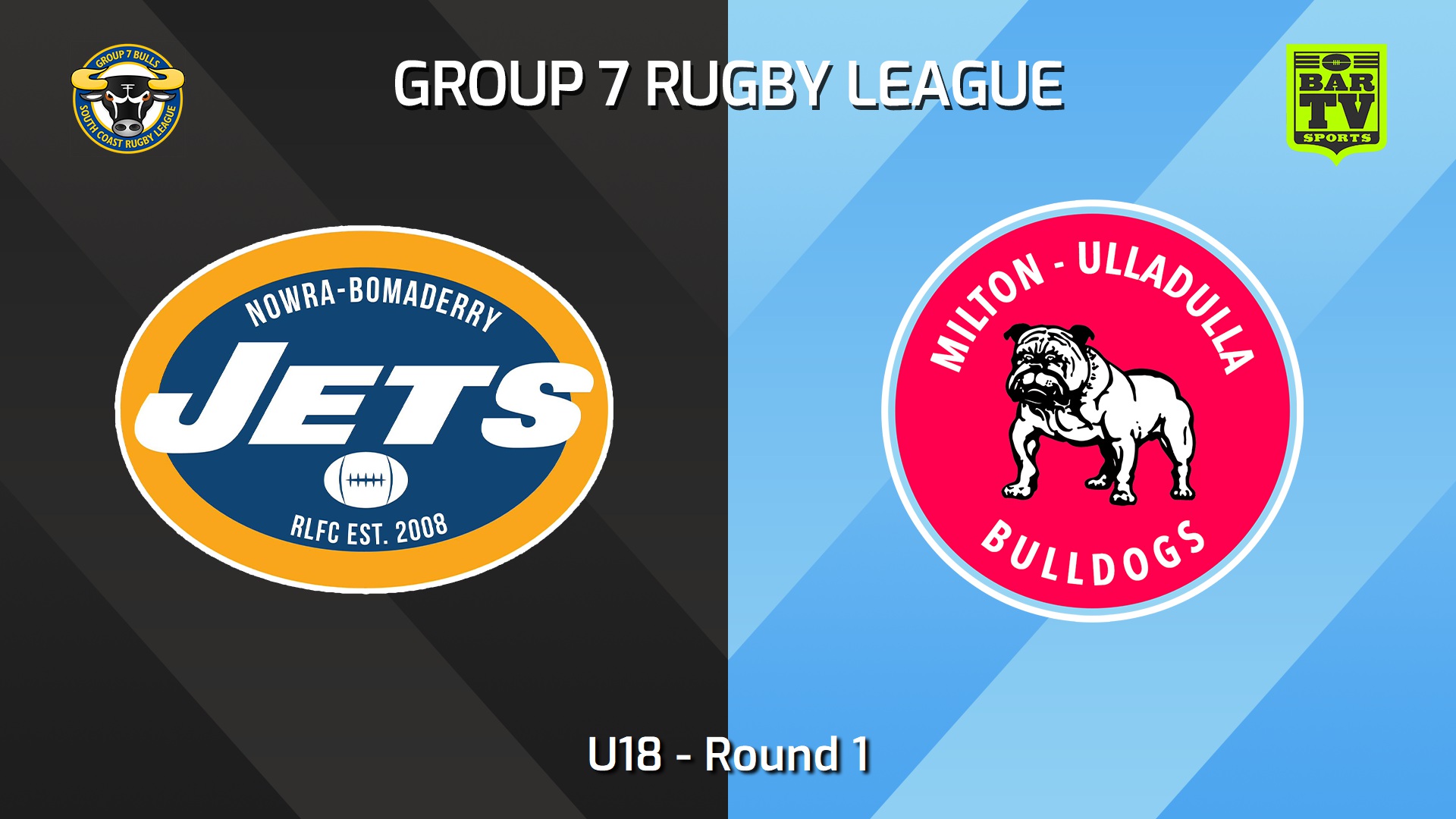 240714-video-South Coast Round 1 - U18 - Nowra-Bomaderry Jets v Milton-Ulladulla Bulldogs Slate Image