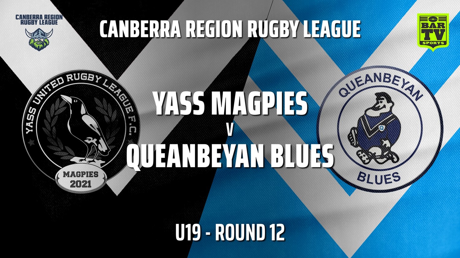 210807-Canberra Round 12 - U19 - Yass Magpies v Queanbeyan Blues Slate Image