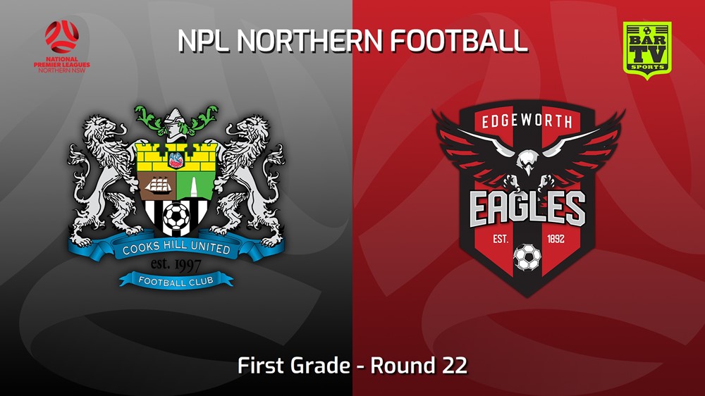 220820-NNSW NPLM Round 22 - Cooks Hill United FC v Edgeworth Eagles FC Slate Image