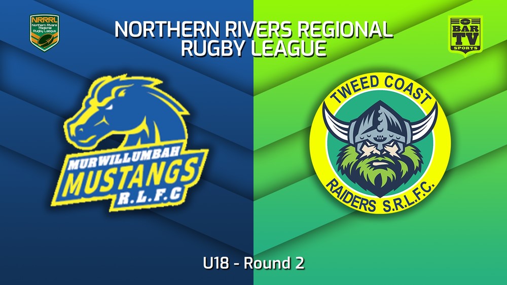 230423-Northern Rivers Round 2 - U18 - Murwillumbah Mustangs v Tweed Coast Raiders Slate Image