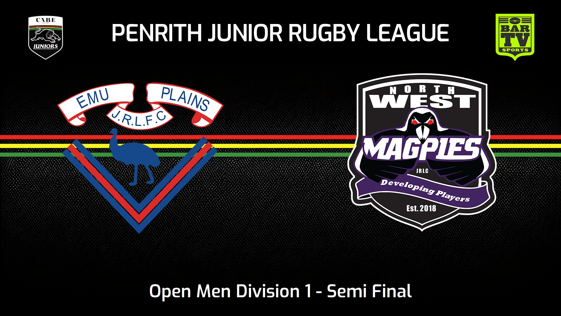 VIDEO Penrith & District Junior Rugby League Semi Final Open Men