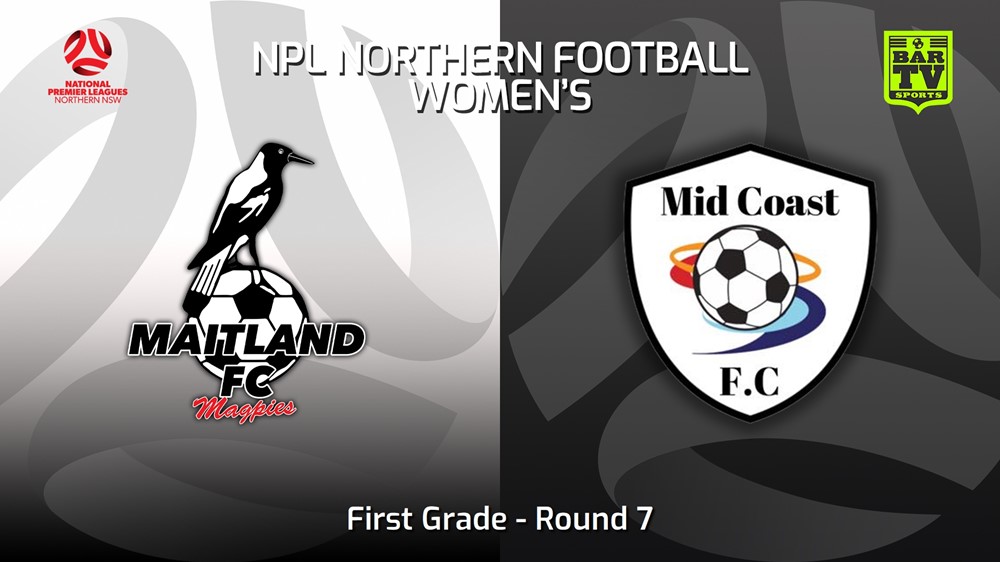 230416-NNSW NPLW Round 7 - Maitland FC W v Mid Coast FC W Minigame Slate Image