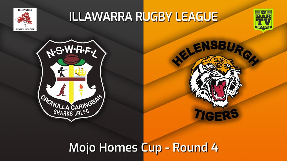 MINI GAME: Illawarra Round 4 - Mojo Homes Cup - Cronulla Caringbah v Helensburgh Tigers Slate Image