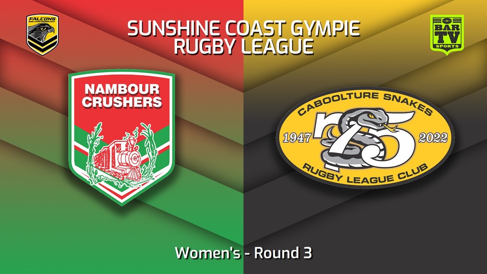 230416-Sunshine Coast RL Round 3 - Women's - Nambour Crushers v Caboolture Snakes Slate Image
