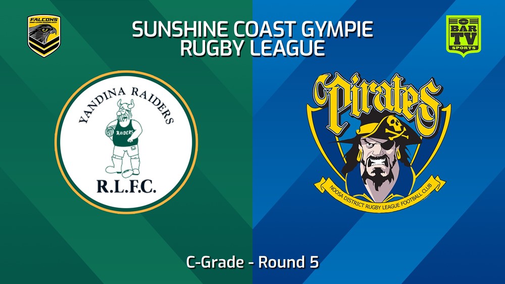 240504-video-Sunshine Coast RL Round 5 - C-Grade - Yandina Raiders v Noosa Pirates Slate Image