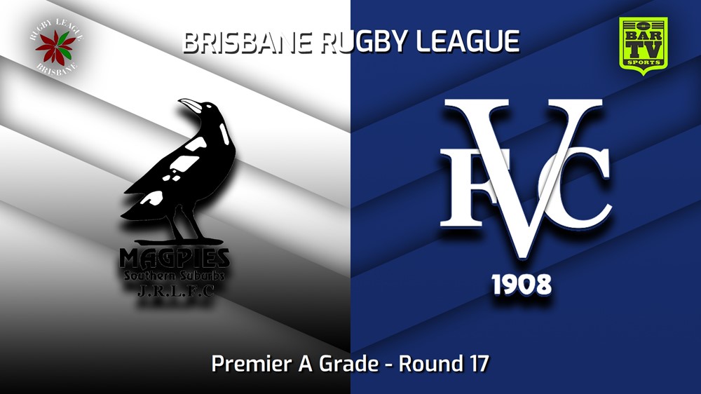 230805-BRL Round 17 - Premier A Grade - Southern Suburbs Magpies v Valleys Diehards Slate Image