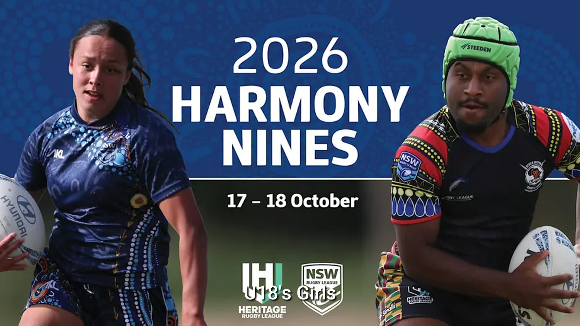 261017-video-Harmony 9's Rugby League Round 2 - U18's Girls - Tonga NSW v Niue Slate Image