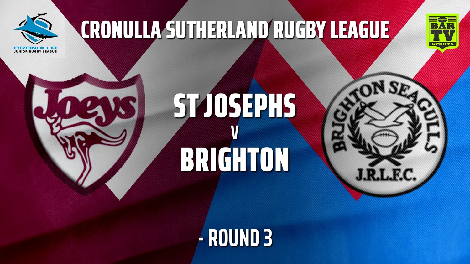 210515-Cronulla JRL - Southern Under 13s Gold -  Round 3 - St Josephs v Brighton Seagulls Slate Image