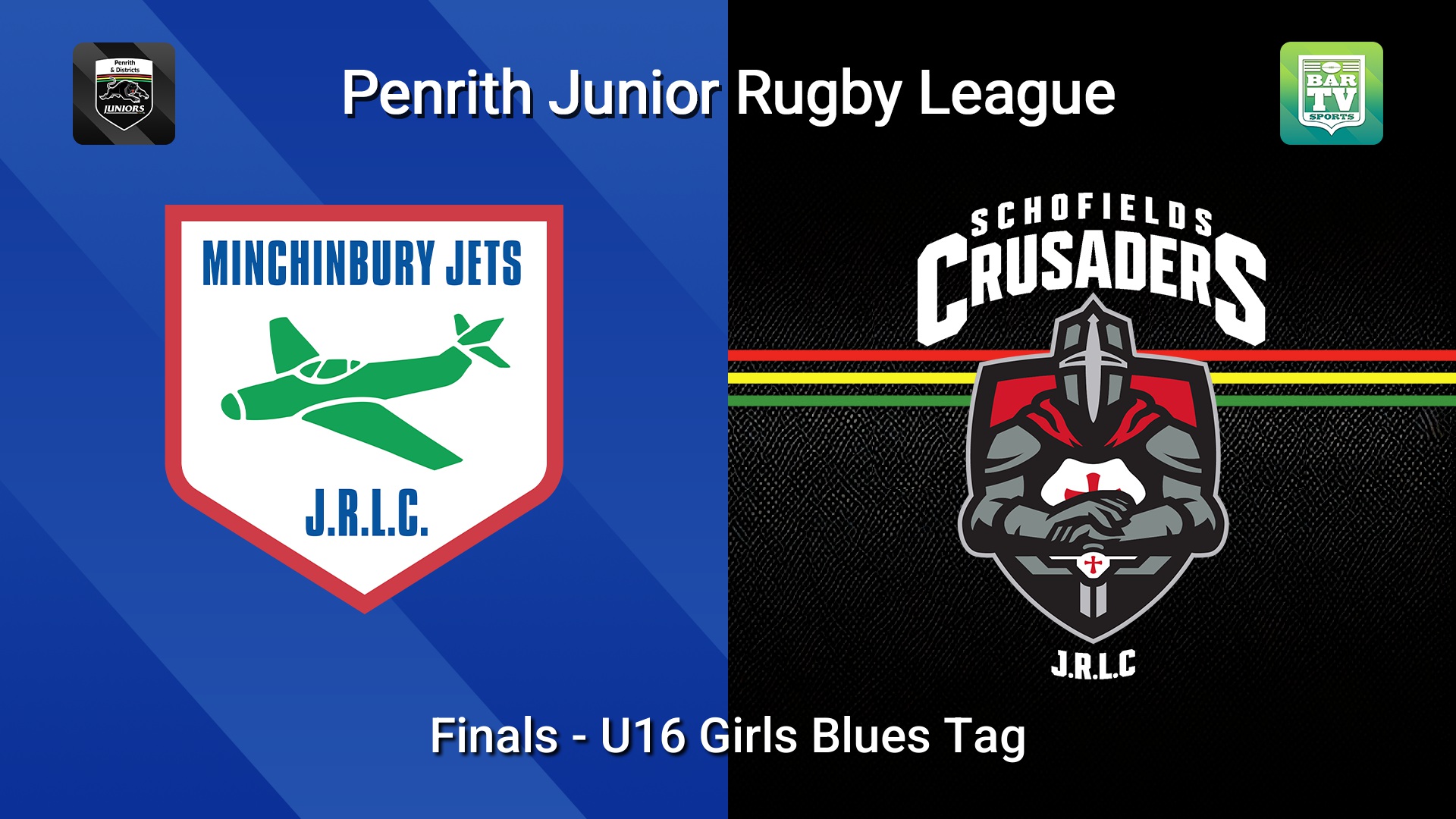 260816-video-Penrith & District Junior Rugby League Finals - U16 Girls Blues Tag - Minchinbury v Schofields Crusaders Slate Image