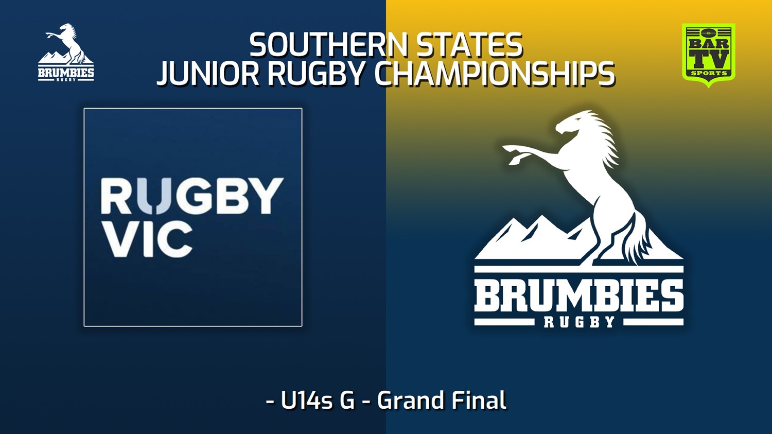 220713-2022 Southern States Junior Rugby Championships U14s G - Grand Final - Rugby Victoria v Brumbies Country Slate Image