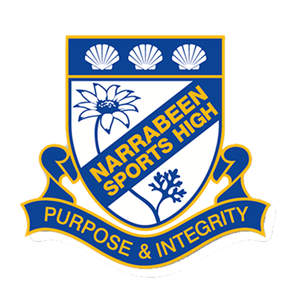 NARRABEEN SPORTS HIGH Logo