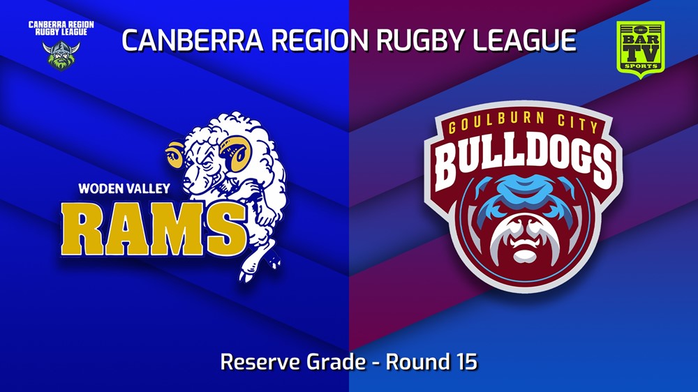 220730-Canberra Round 15 - Reserve Grade - Woden Valley Rams v Goulburn City Bulldogs Slate Image