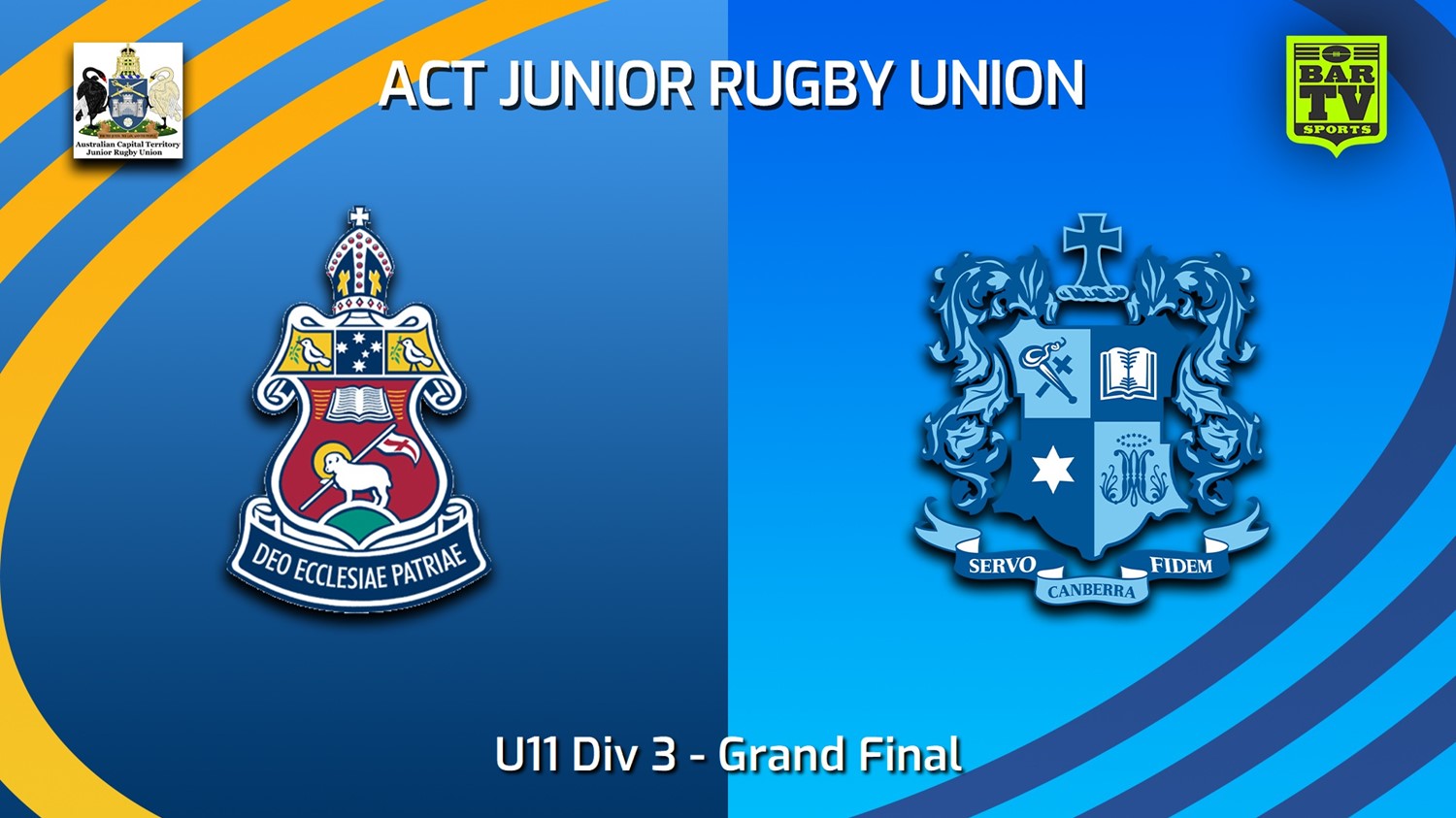 VIDEO: ACT Junior Rugby Union Grand Final - U11 Div 3 - Canberra ...