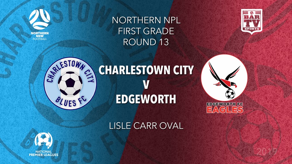 NPL - NNSW Round 13 - Charlestown City Blues FC v Edgeworth Eagles FC Slate Image