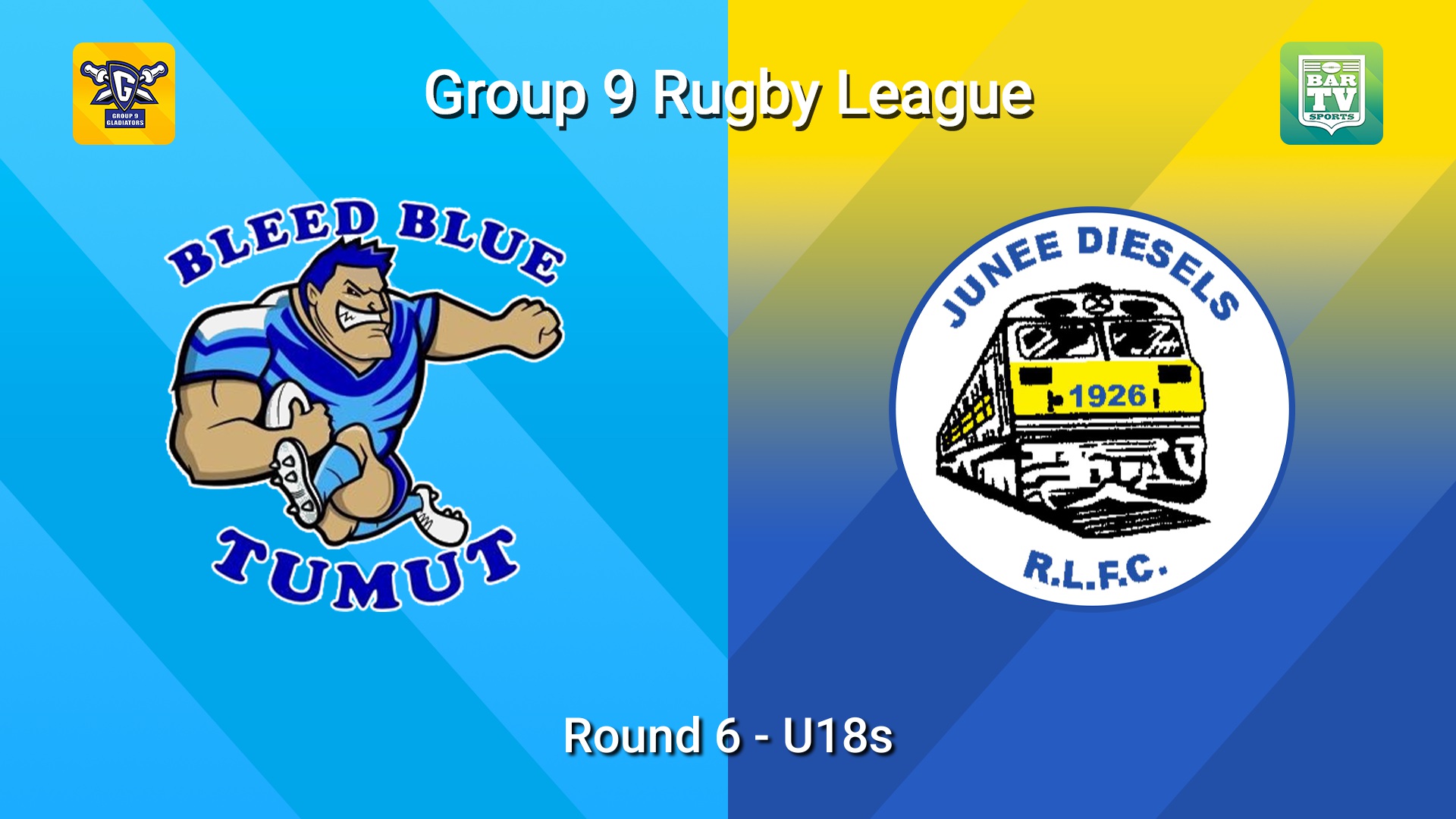 260531-video-Group 9 RL Round 6 - U18s - Tumut Blues v Junee Diesels Slate Image