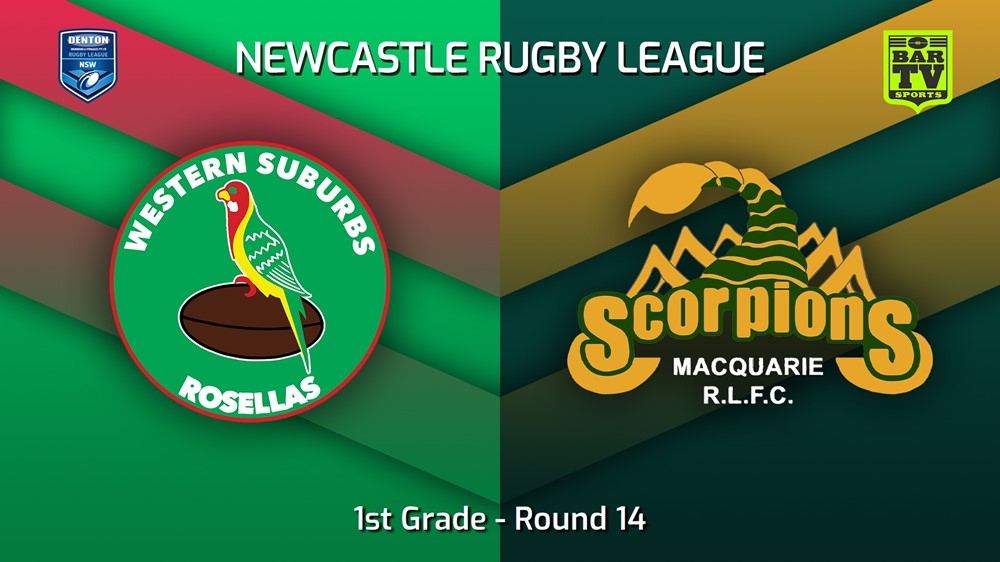 220703-Newcastle Round 14 - 1st Grade - Western Suburbs Rosellas v Macquarie Scorpions Slate Image