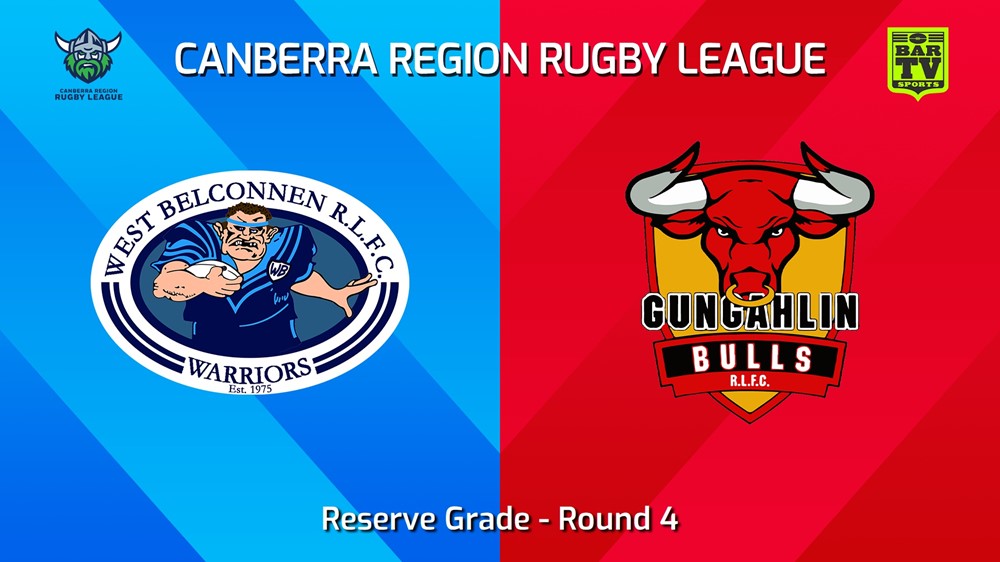240428-video-Canberra Round 4 - Reserve Grade - West Belconnen Warriors v Gungahlin Bulls Slate Image