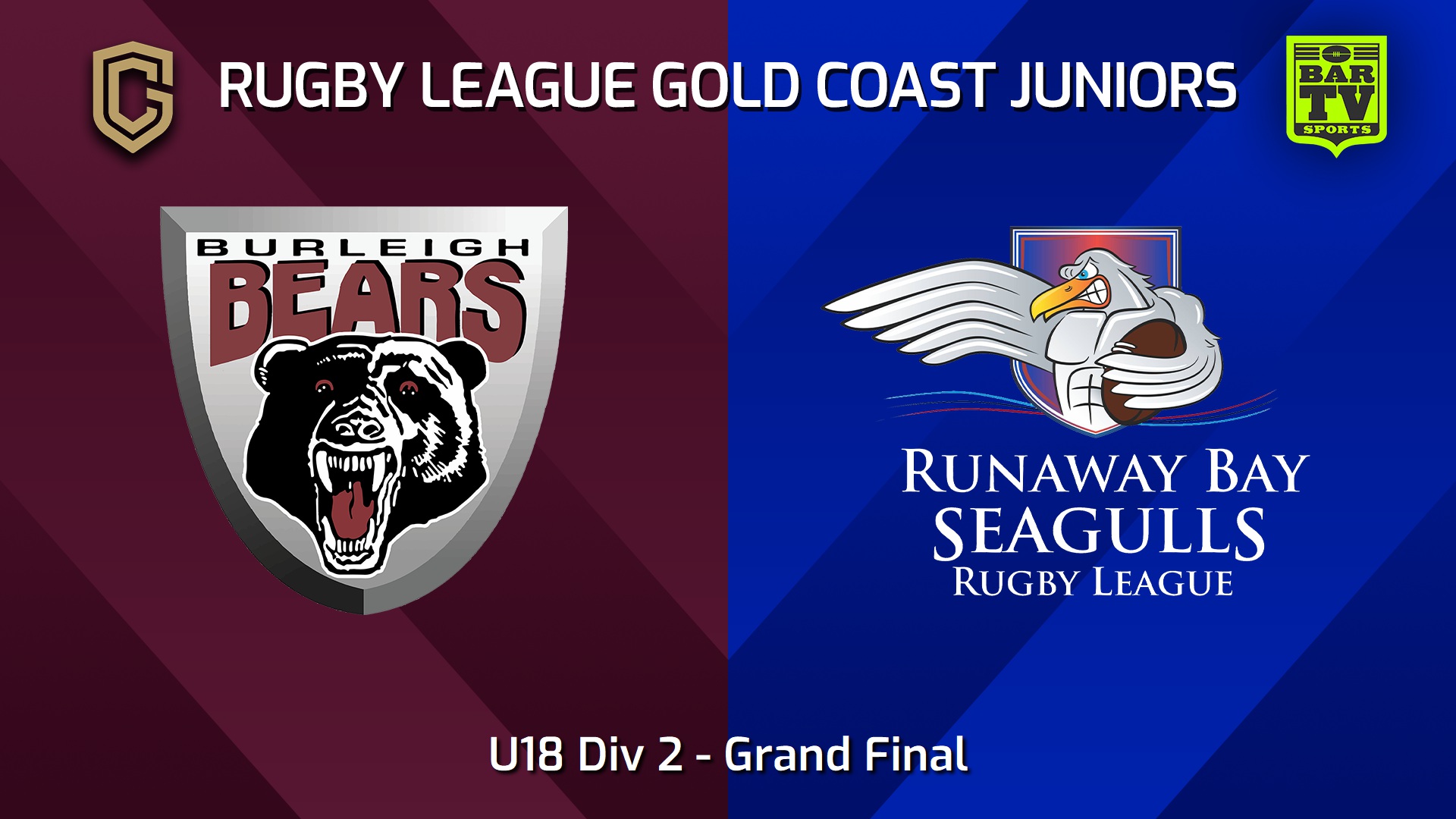 240907-video-Rugby League Gold Coast Juniors Grand Final - U18 Div 2 - Burleigh Bears Juniors v Runaway Bay Seagulls Slate Image