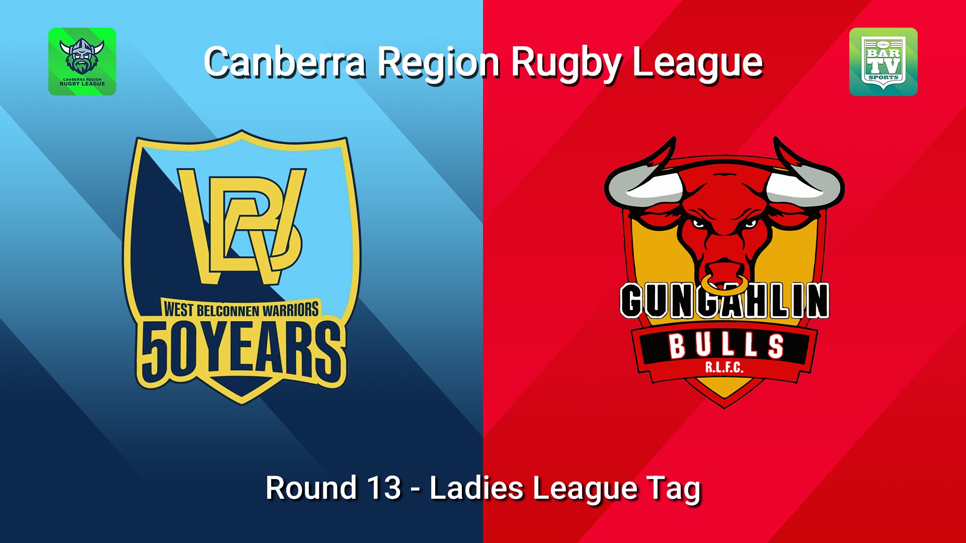 260719-video-Canberra Round 13 - Ladies League Tag - West Belconnen Warriors v Gungahlin Bulls Slate Image