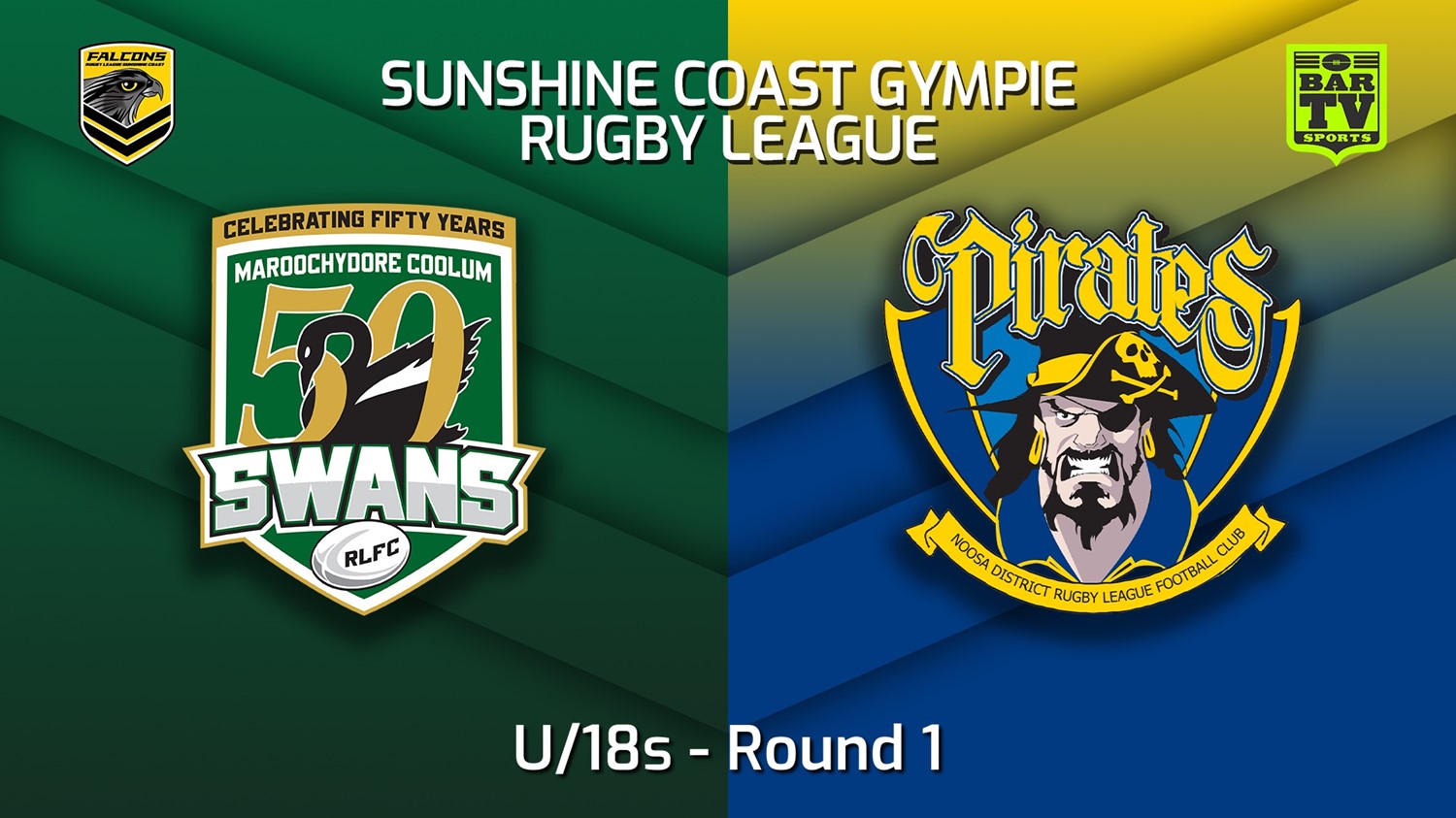 220403-2022 Sunshine Coast Gympie Rugby League Round 1 - U/18s - Maroochydore Swans v Noosa Pirates Minigame Slate Image