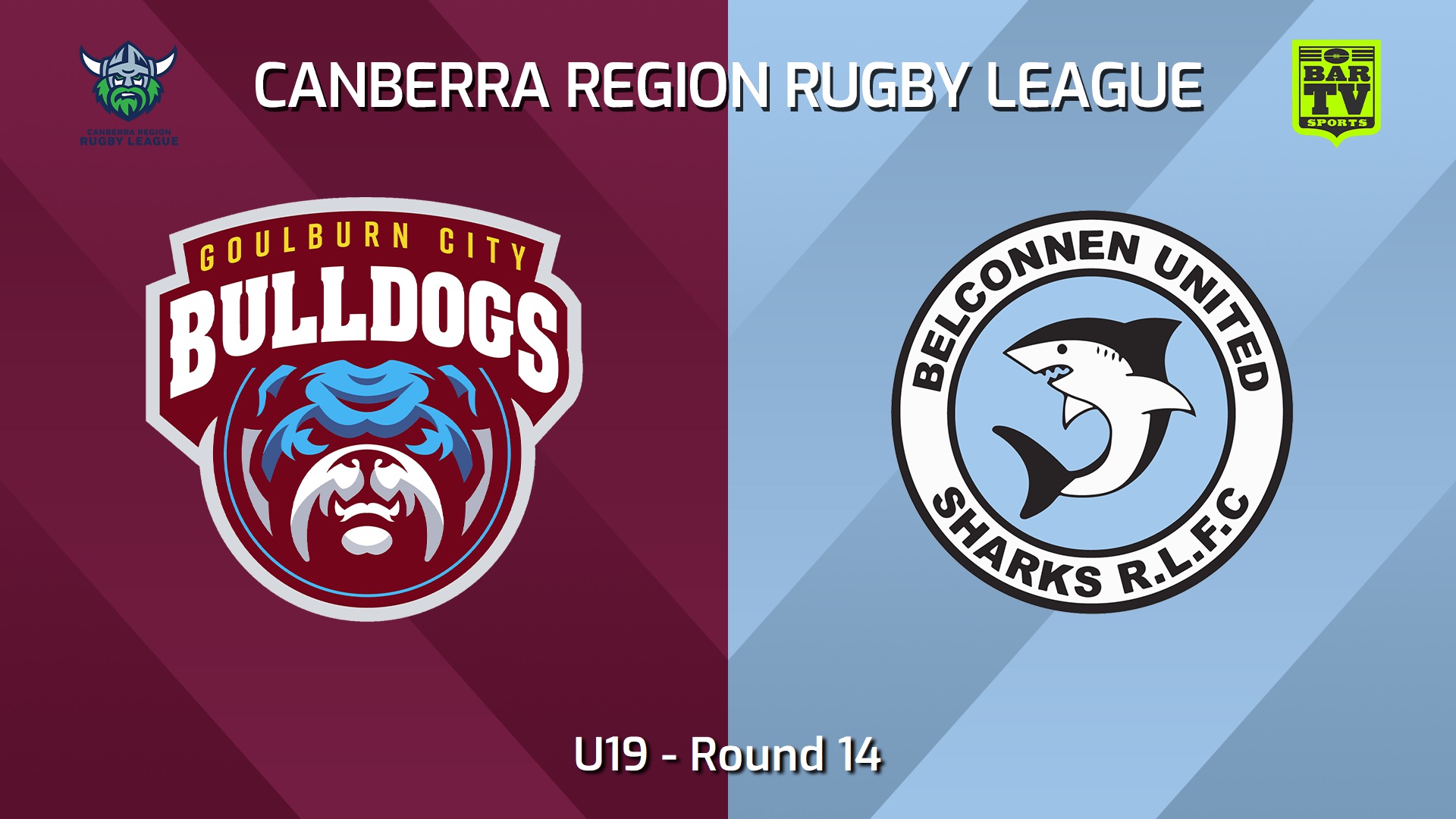 240713-video-Canberra Round 14 - U19 - Goulburn City Bulldogs v Belconnen United Sharks Slate Image