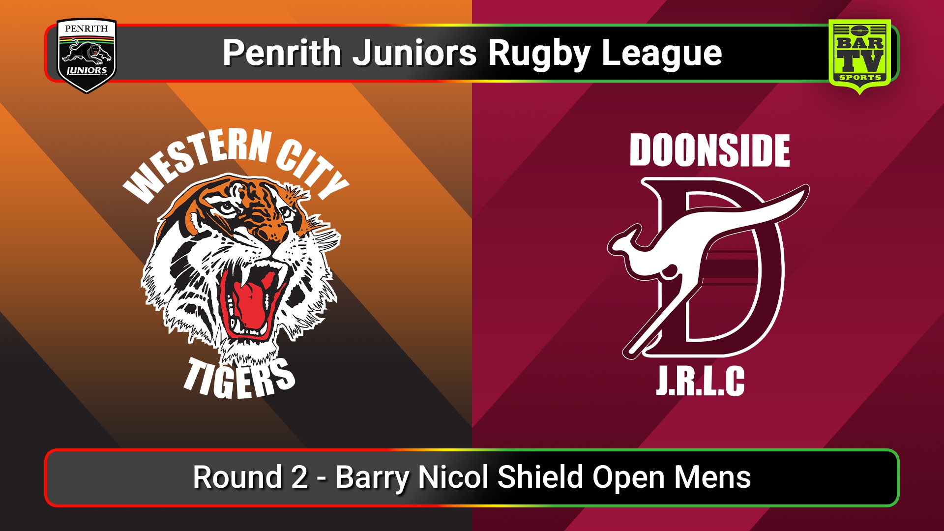 250412-video-Penrith & District Junior Rugby League Round 2 - Barry Nicol Shield Open Mens - Western City Tigers v Doonside Slate Image