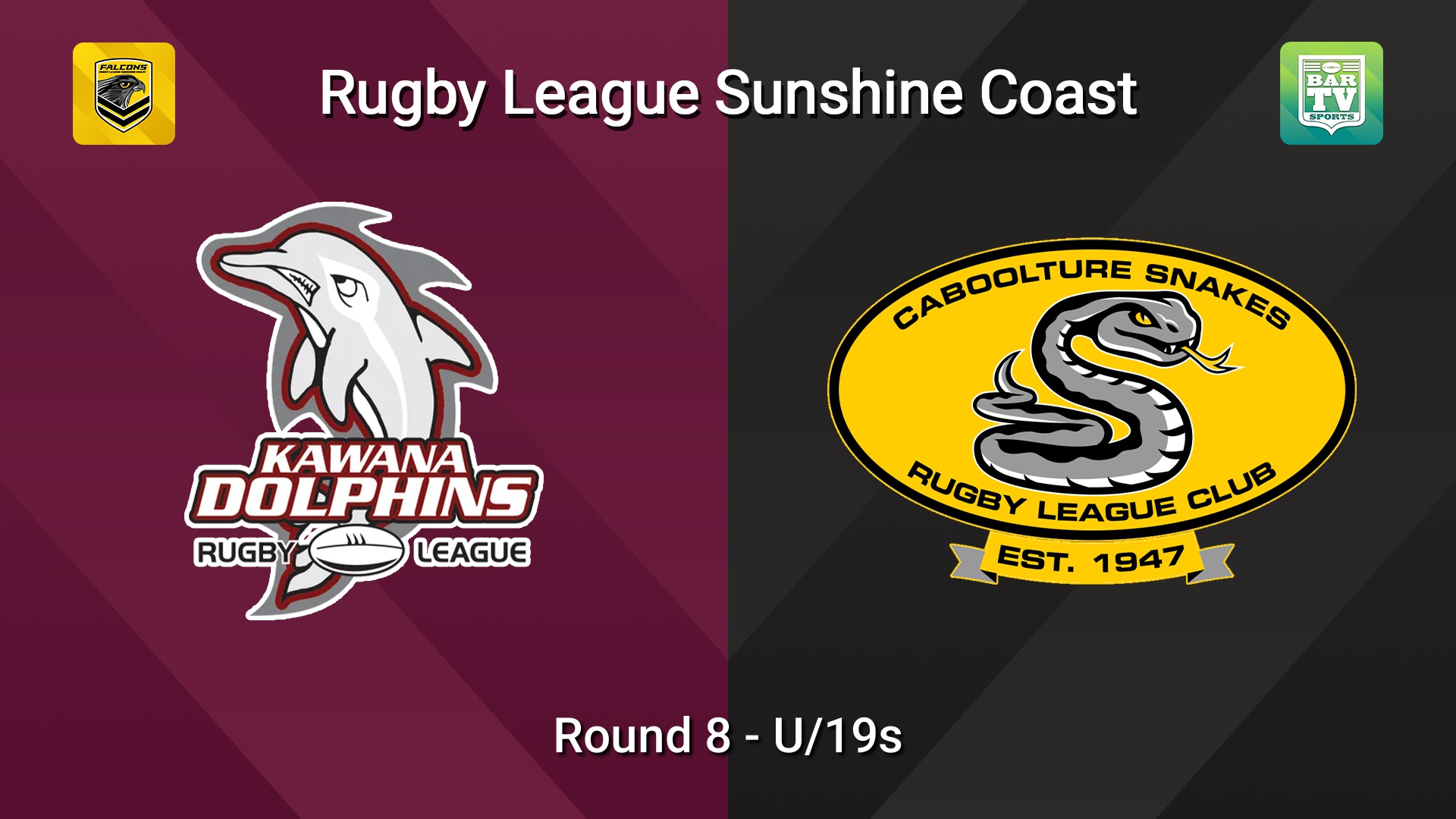 260530-video-Sunshine Coast RL Round 8 - U/19s - Kawana Dolphins v Caboolture Snakes Slate Image