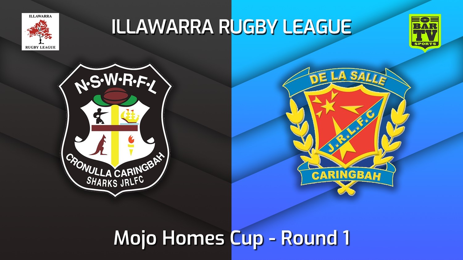 MINI GAME: Illawarra Round 1 - Mojo Homes Cup - Cronulla Caringbah v De La Salle Slate Image