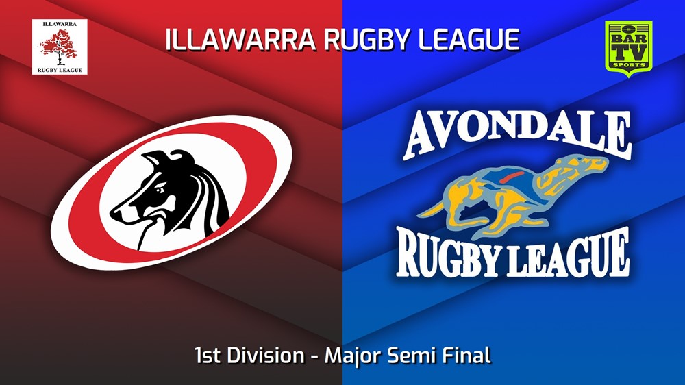 220820-Illawarra Major Semi Final - 1st Division - Collegians v Avondale Greyhounds Slate Image