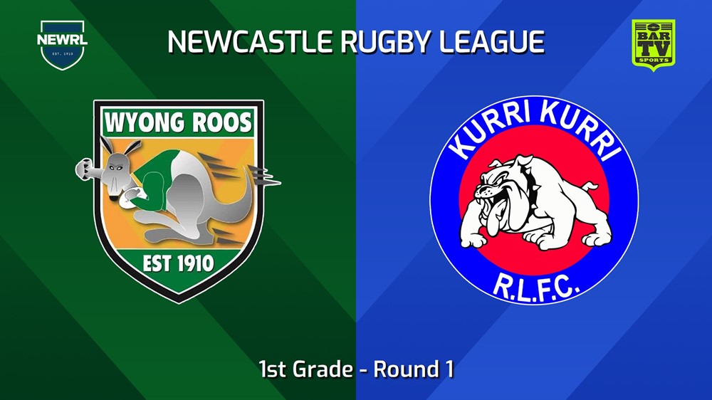 240413-Newcastle RL Round 1 - 1st Grade - Wyong Roos v Kurri Kurri Bulldogs Minigame Slate Image
