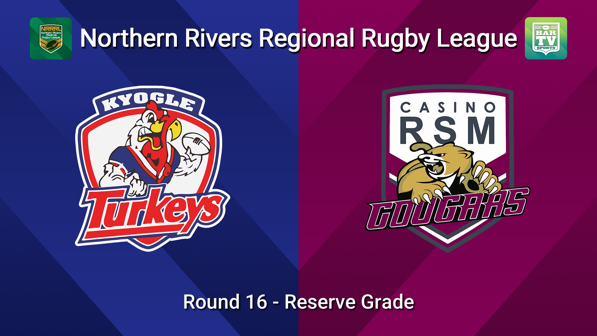 260815-video-Northern Rivers Round 16 - Reserve Grade - Kyogle Turkeys v Casino RSM Cougars Slate Image