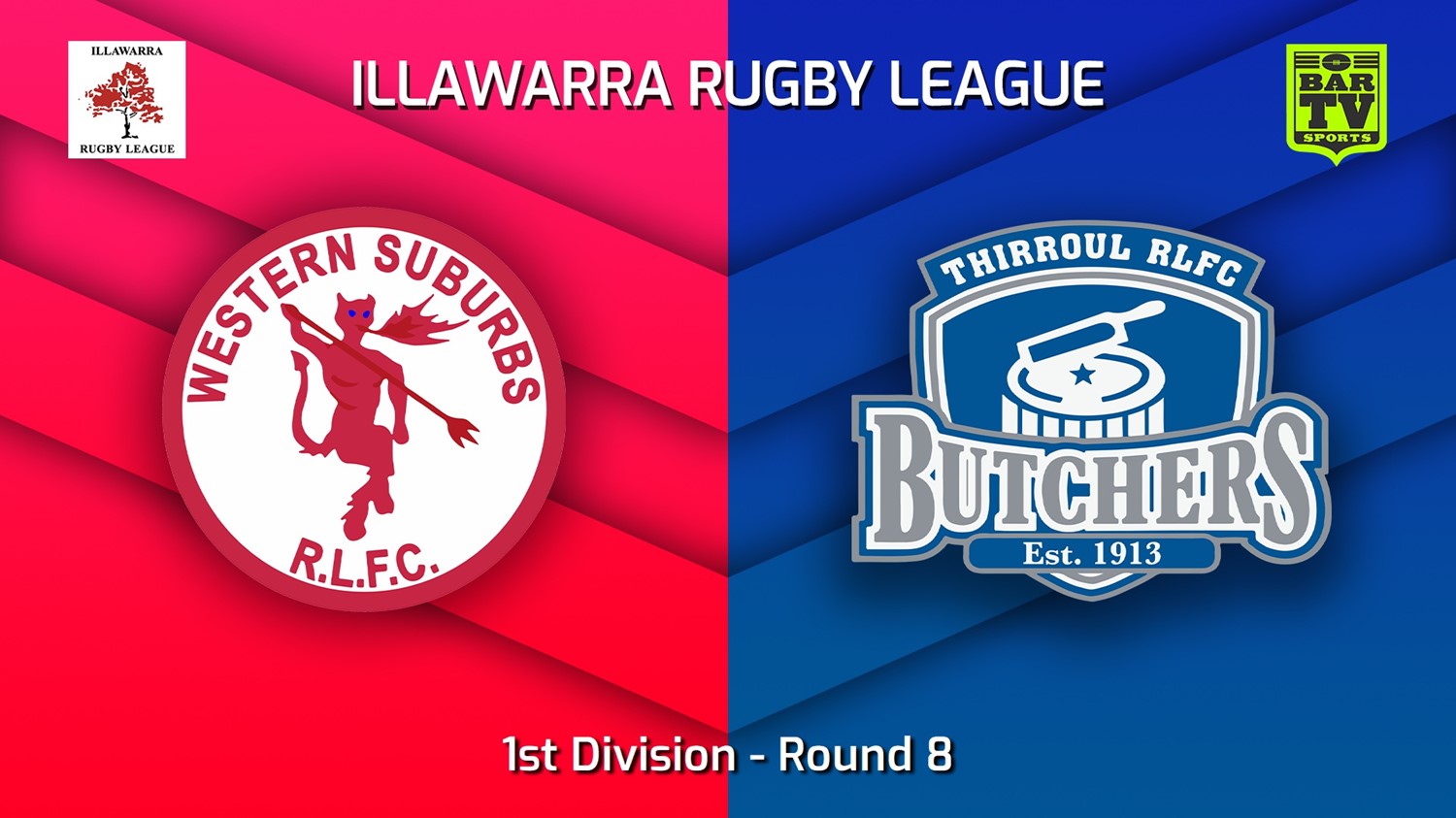 MINI GAME: Illawarra Round 8 - 1st Division - Western Suburbs Devils v Thirroul Butchers Slate Image