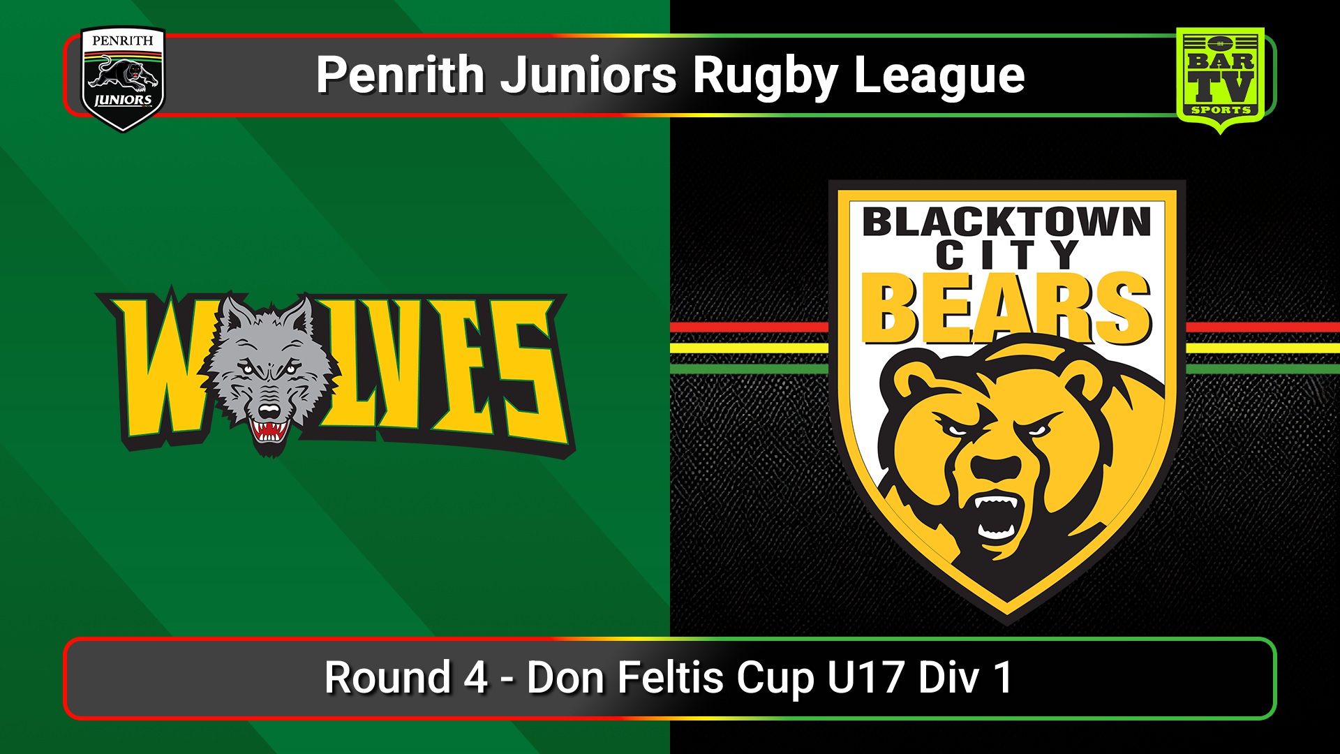 250503-video-Penrith & District Junior Rugby League Round 4 - Don Feltis Cup U17 Div 1 - Windsor Wolves v Blacktown City Slate Image