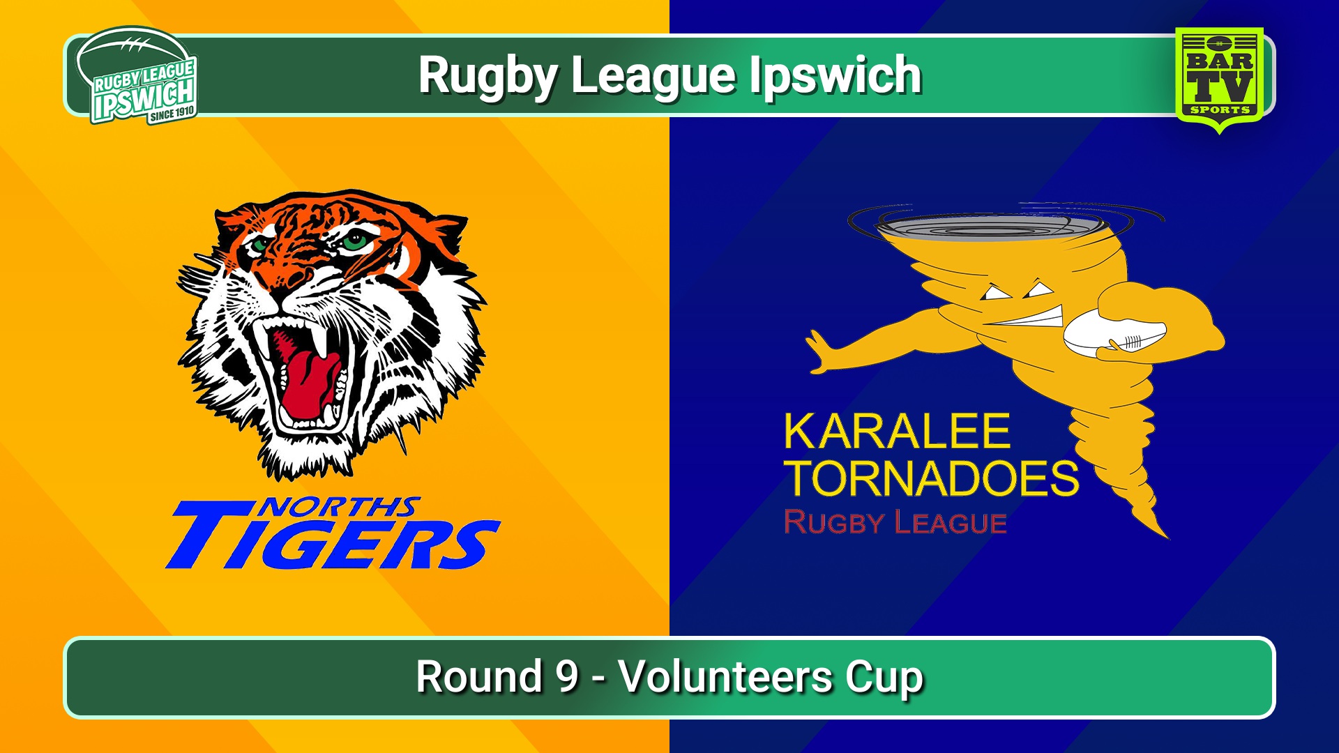 250712-video-Rugby League Ipswich Round 9 - Volunteers Cup - Norths Tigers v Karalee Slate Image