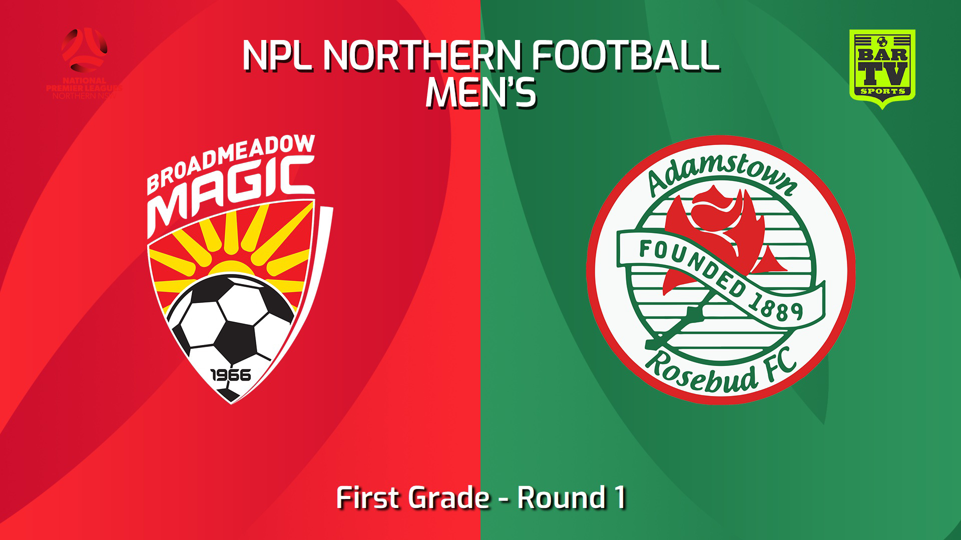 240223-NNSW NPLM Round 1 - Broadmeadow Magic v Adamstown Rosebud FC Slate Image