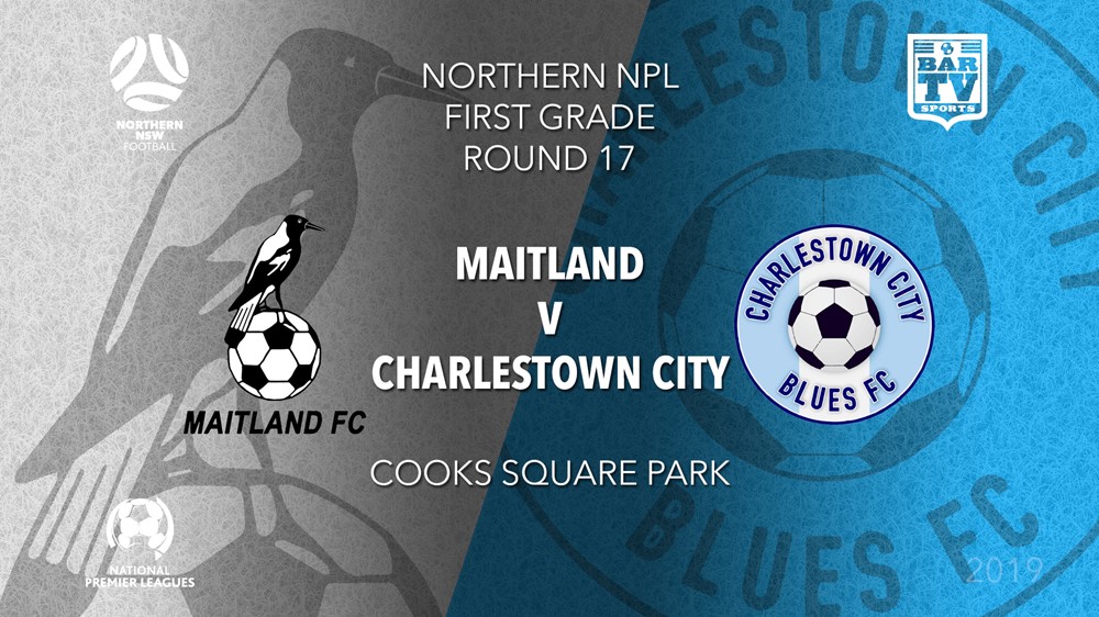 NPL - NNSW Round 17 - Maitland FC v Charlestown City Blues FC Slate Image