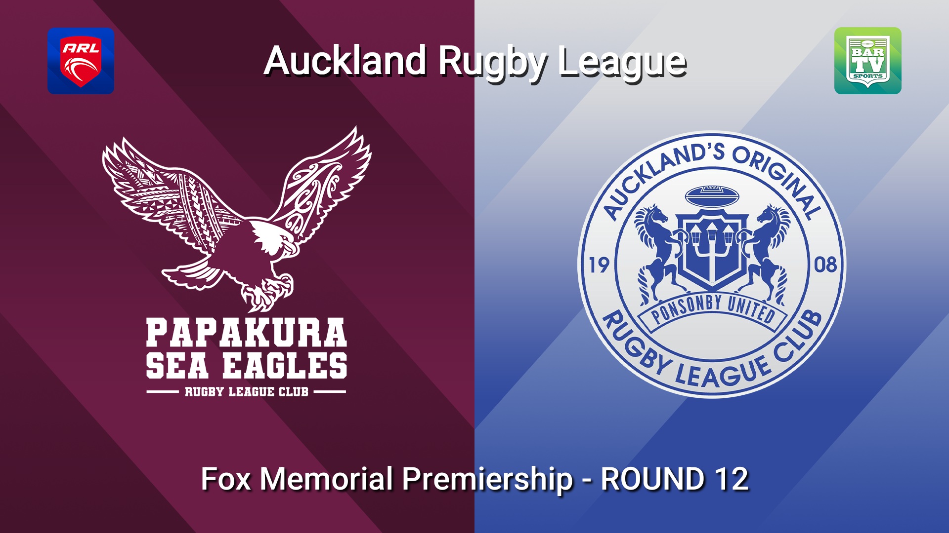 260711-video-Auckland RL ROUND 12 - Fox Memorial Premiership - Papakura Sea Eagles v Ponsonby Ponies Slate Image