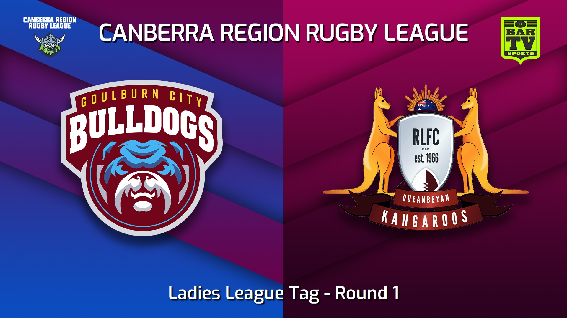 230415-Canberra Round 1 - Ladies League Tag - Goulburn City Bulldogs v Queanbeyan Kangaroos Slate Image