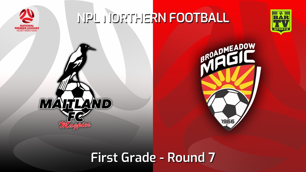 220423-NNSW NPLM Round 7 - Maitland FC v Broadmeadow Magic Slate Image
