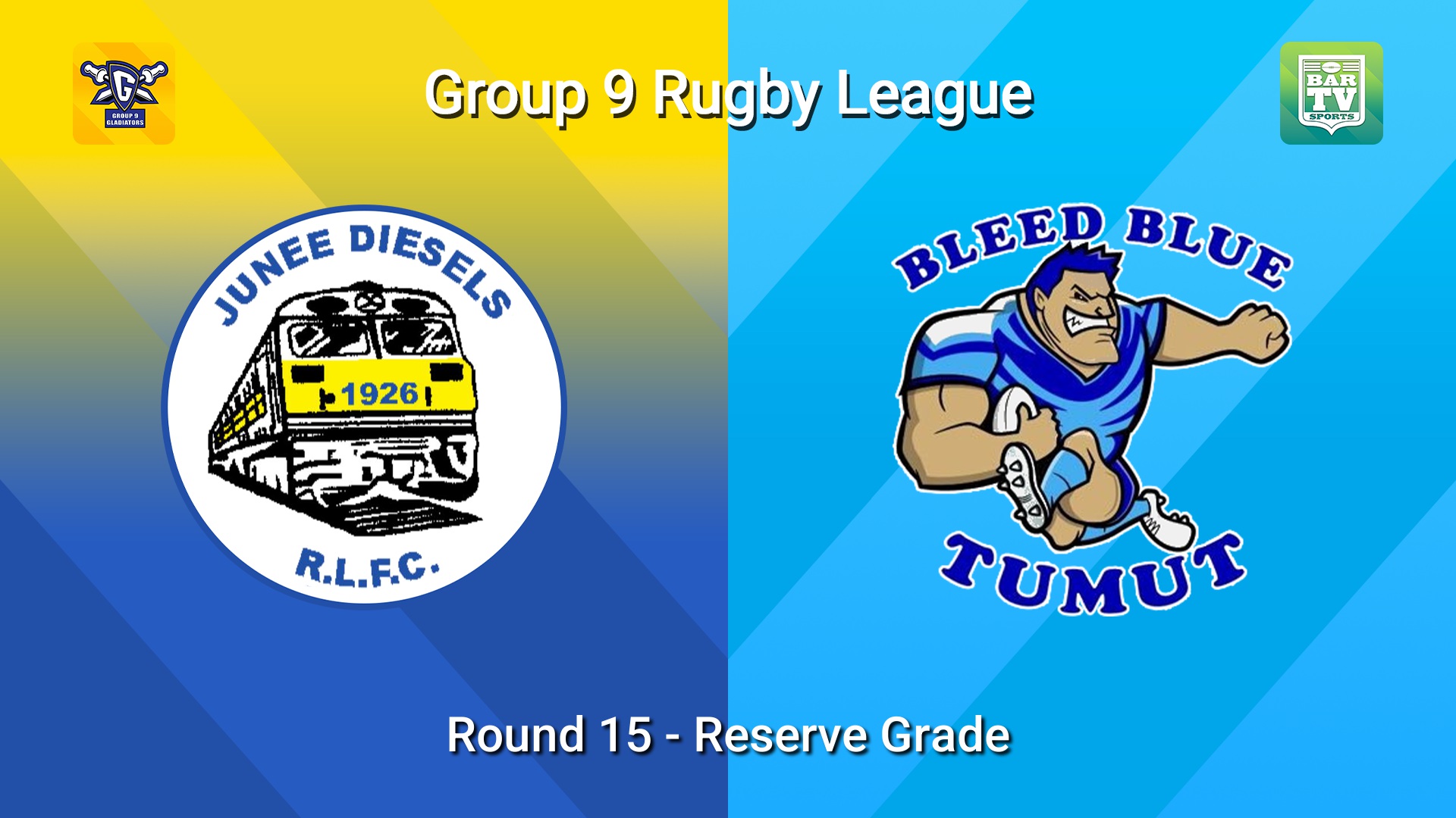 260816-video-Group 9 RL Round 15 - Reserve Grade - Junee Diesels v Tumut Blues Slate Image