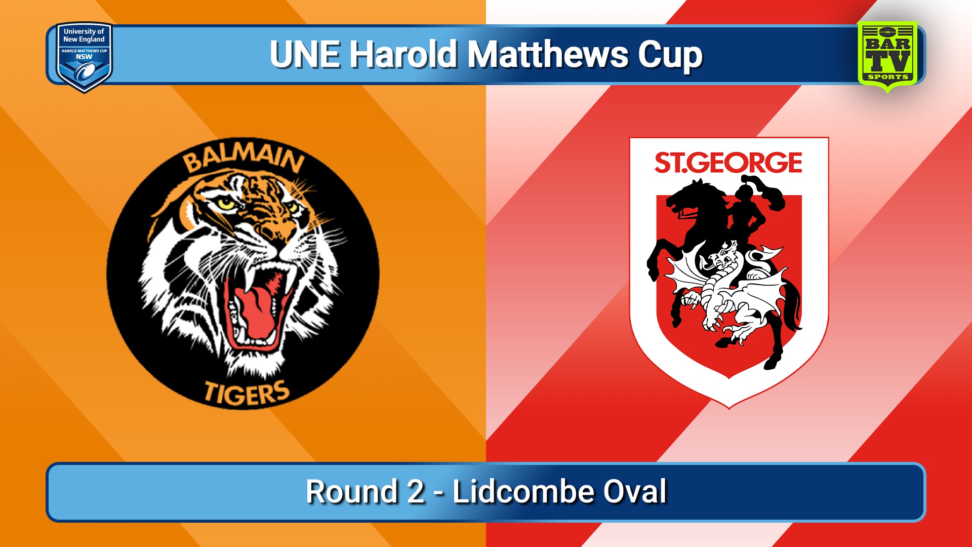 250208-video-UNE Harold Matthews Cup Round 2 - Balmain Tigers v St George Dragons Slate Image